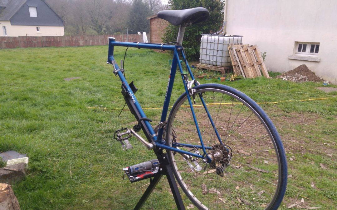 Modernisation d&rsquo;un vélo Gitane, partie 3 : le démontage
