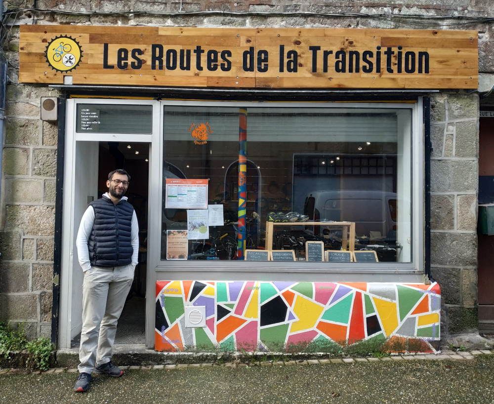Atelier-boutique vélo à Rostrenen, Centre Bretagne